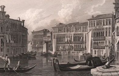 View from Grand Canal of Ca