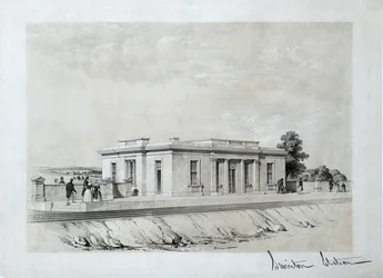 Swinton Station, c1840