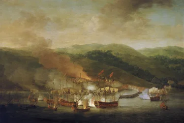 War of the Austrian Succession: the Bombing of Bastia, November 6