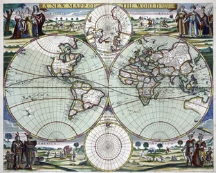 A New Map of the World, c.1702