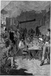 View of the Furnace of the Societe Philanthropique de la Rue de Sevres Where the Poor of Paris Come for a Meal