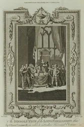 The Dissolution of the Long Parliament 1653 by Oliver Cromwell
