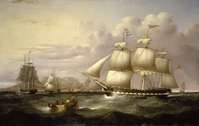 The East India Company trading ship 