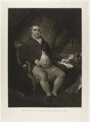 Portrait of Charles James Fox