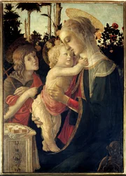 The Virgin, Child Jesus and Saint John the Baptist, child