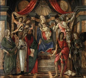 Virgin and Child with Saints from the Altarpiece of San Barnabas