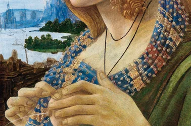 Allegorical Portrait of a Woman Simonetta Vespucci (detail), 1480-1490