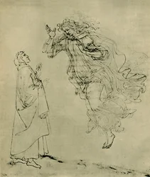 Dante and Beatrice, 1492-1495, 1943