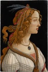 Idealised Portrait of a Lady (Portrait of Simonetta Vespucci as Nymph)