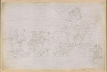 The Divine Comedy, Inferno XX. Virgil and Dante in the Eighth Circle of Hell (Malebolge), 4th Bolgia: Punishment of the Sorcerers and Soothsayers; Encounter with Manto