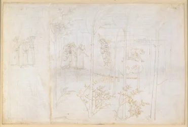 The Divine Comedy, Purgatorio XXVIII. The Earthly Paradise: Dante and Matelda at the Lethe Stream