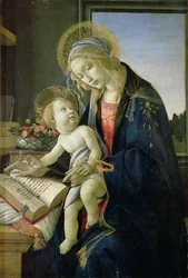Madonna of the Book, c. 1480-81