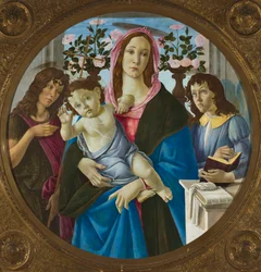 Madonna with Child, St. John the Baptist, and Angel
