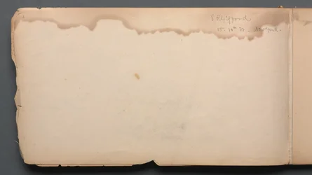 Sketchbook, page 03: S.R. Gifford 15 10th Street New York