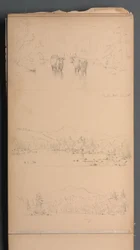 Sketchbook, page 07: "Carter Mt (?) Aug. 28th"