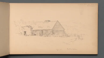 Sketchbook, page 14: Berlin Falls September 2nd, 1859