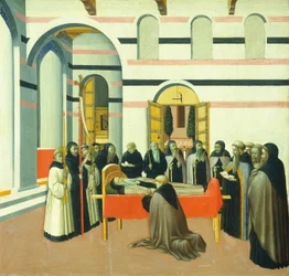 The Death of Saint Anthony, c. 1430-1435