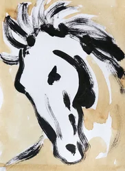 Expressive Horse Head