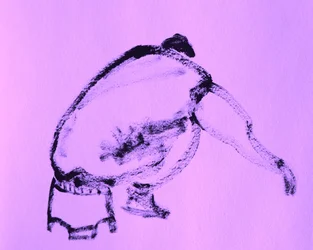 Squatting Human Form