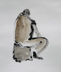 Thoughtful Seated Figure