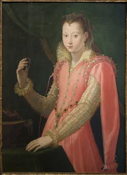Portrait of a Young Woman as Portia Catonis
