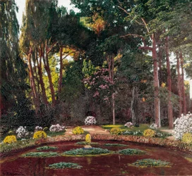 Art Nouveau "The Garden"