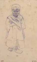 Girl with Clogs