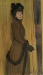 Portrait of Miss Mc Flower