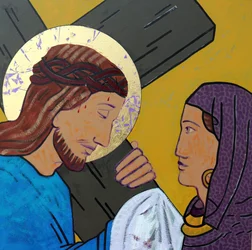 Jesus and Veronica