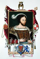 Portrait of Edward Seymour, Lord Protector of Edward VI and Duke of Somerset from 
