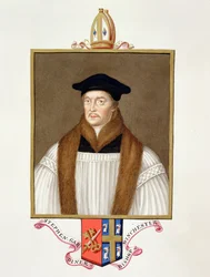 Portrait of Stephen Gardiner, Bishop of Winchester from 