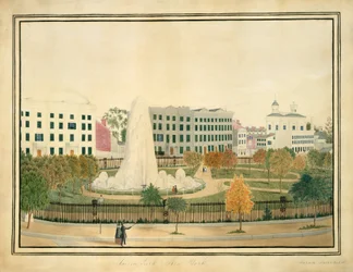 Union Park, New York, ca. 1845
