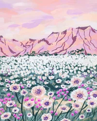 Pink Mountain Bloom