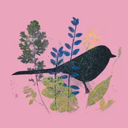 Bird and Leaves, 2019