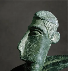 Nuragic culture (nuraghi) Sardinian: bronze warrior