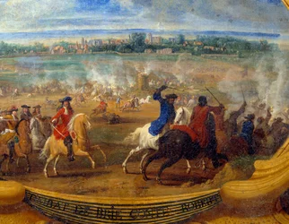 The Actions of Louis II Prince of Bourbon Conde, Battle of Brie Count Robert (detail)