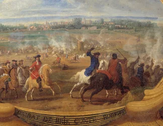 The Actions of Prince Louis II of Bourbon Conde, Battle of Brie Comte Robert (detail)