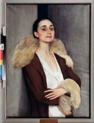 Portrait of Melita Tchalokashvili, 20th century