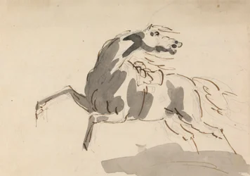 Horse Running Towards Left