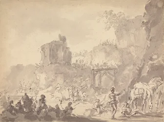 Soldiers in a Landscape