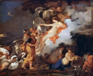Venus and Aeneas, 17th century