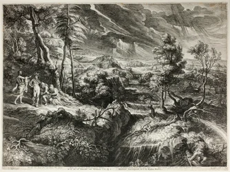 Landscape with Philemon and Baucis, from Large Landscapes