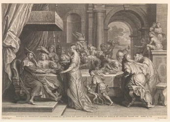 Salome Shows the Head of John the Baptist to Herod