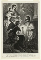 The Virgin and Child Appearing to Saint Francis Xavier