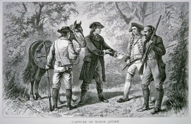 The capture of Major John Andre