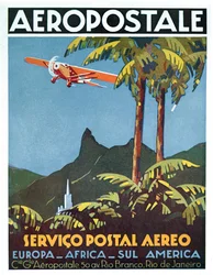 Aeropostale, Air Postal Service, Rio de Janeiro