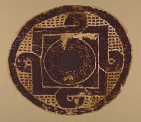Looped Roundel from a Blanket or Cover, 300s-400s