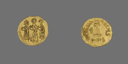 Solidus (Coin) of Heraclius, 638 AD - 641 AD