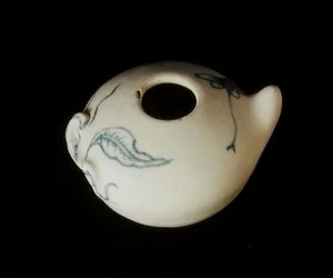 Blue and White Waterpot in the Form of a Peach, from Annan