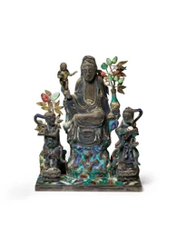 Buddhist Figural Group